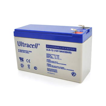 Акумуляторна батарея Ultracell UXL9-12 AGM 12V 9 Ah (151 x 65 x 99) White Q8/420 Изображение