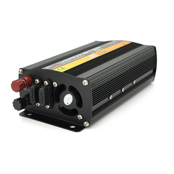 Інвертор напруги POWERMASTER, 24V/220V, 600W з модифікованою синусоїдою, 1 універсальна розетка, клеми Изображение