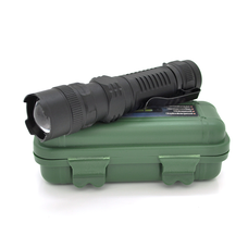 Ліхтарик ручний POWERMASTER MX-511, 1LED CREE Q5, 3W, 3 режими, ZOOM, вбудований аккум, Black, IP40, 126х24х24мм, USB, BOX Изображение