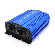 Інвертор напруги Tommatech MS-2500, 12V/220V, 2500W з апроксимованою синусоїдою, 2Shuko, USB, 2*клемні дроти, 10 запобіжників, Q2 Зображення