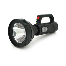 Ліхтар пошуковий POWERMASTER HY-788, 1LED T6, 10W, 3 режими, 2400mah, Black, IP40, USB кабель, 220х95х95мм, BOX Изображение
