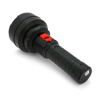Ліхтарик ручний POWERMASTER HY-789, 1Led CreeXPE, 18650, IP40, 3-реж., microUSB., 195х80х35, BOX Зображення