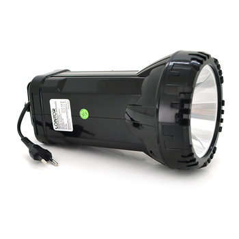 Ліхтар пошуковий LONTOR CTL-SL051A, 1LED T6, 5W, 2 режими, 2400mah, Black, IP40, 210х125х150мм, BOX Зображення