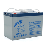 Тягова акумуляторна батарея RITAR EV12-100,12V 100Ah, M8 ( 307 х 169 х 210(215) ), Q1 Зображення