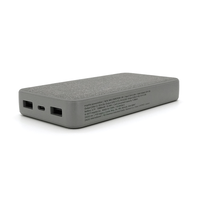 PowerbankTtec Mophie15000mAh, Output: 2*USB + Type-C, 20W, Gray, Q20 Изображение