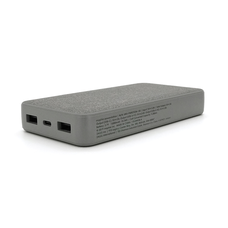 PowerbankTtec Mophie15000mAh, Output: 2*USB + Type-C, 20W, Gray, Q20 Зображення