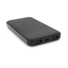 PowerBank Dexim DCA0013 10000mAh Fast Charge + 2*USB, Black, Q60 Зображення