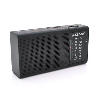 Радіо Knstar KB-800, FM/AM/SW радіо, Black, Box Зображення