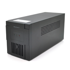 ДБЖ Qoltec QLT2000 (1200W) LED, AVR, 3st, 2xSCHUKO socket, 2x12V9Ah, metal Case Q1 Изображение