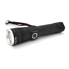 Ліхтар ручний BAILONG BL-A92-P50, 1LED P50, 10W, 3 режими, 18650 немає в комплекті, Black, IP44, USB-Type-C, 154х36х28мм, BOX Изображение
