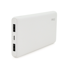 PowerbankTtec 10000mAh, Output: 2USB/microUSB, 20W, White Зображення