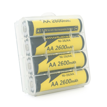 Акумулятор LiitoKala Ni-26/AA 1.2V AA 2600mAh NiMH Rechargeable Battery, 4 штуки в shrink, ціна за shrink Зображення