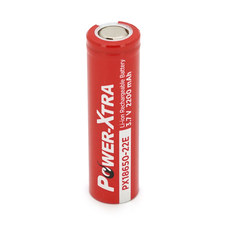 Акумулятор Li-ion Power-Xtra 18650 2200mAh 3.7V, Red Зображення