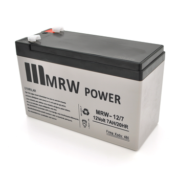 Акумуляторна батарея Mervesan MRV-12/7 12 V 7Ah ( 150 x 65 x 95 (100) ) Gray Q8 Зображення