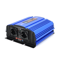 Інвертор напруги Tommatech MS-1200, 24V/220V, 1200W з апроксимованою синусоїдою, 2Shuko, USB, клемні дроти, 2 запобіжники, Q4 Зображення