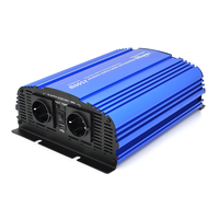 Інвертор напруги Tommatech MS-2500, 24V/220V, 2500W з апроксимованою синусоїдою, 2Shuko, USB, 2*клемні дроти, 10 запобіжників, Q2 Зображення
