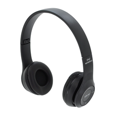 Бездротові навушники Bluetooth P47 Led, Black Зображення