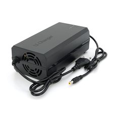 Зарядний пристрій Jinyi для акумуляторів LiFePo4 72V(87,6V),24S,4A,штекер 5.5*2.5,з індикацією,BOX Изображение