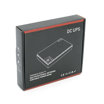 ДБЖ UPS-36W DC1036P для роутерів/комутаторів/PON/POE-430, 5/9/12V, 1A/2А, 10400мAh, Black, BOX Изображение
