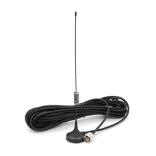 Зовнішня GSM антена GPS/4G/LTE 700-2700MHz, 10dBi на магніті, 10 метрів кабелю, кабельне введення Роз'єм N Male Изображение
