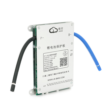 BMS плата JK-BD6A24S8P Li-Ion/LiFePo4/LTO 8S-24S, 80A, CAN/RS485, 1.2mΩ, Bluetooth, Ballance 0.6A + кнопка Зображення