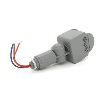Датчик руху, відстань макс. 12м, 220V макс. навантаження 100Вт, Silver Зображення