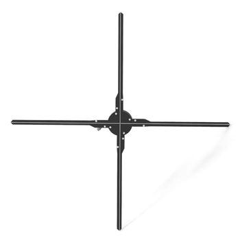 Світлодіодний голографічний проектор-голограма Merlion Z5S, 24V/150W, 2048*1440dpi, угол обзора176°, LED: 4*360, 100*100cm Изображение