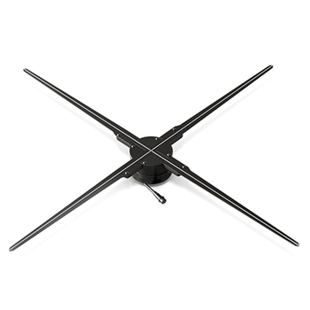 Світлодіодний голографічний проектор-голограма Merlion Z5S, 24V/150W, 2048*1440dpi, угол обзора176°, LED: 4*360, 100*100cm Изображение