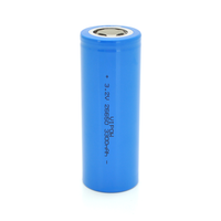 Літій-залізо-фосфатний акумулятор 26650 Lifepo4 Vipow IFR26650 FlatTop, 3300mAh, 3.2V, Blue Q50/500 Зображення