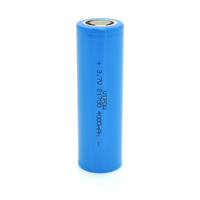 Акумулятор 21700 Li-Ion Vipow ICR21700 FlatTop, 4000mAh, 3.7V, Blue Q50/500 Зображення