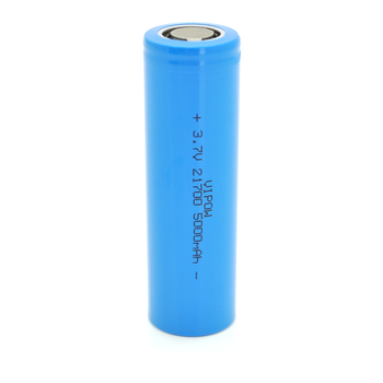 Акумулятор 21700 Li-Ion Vipow ICR21700 FlatTop, 5000mAh, 3.7V, Blue Q50/500 Зображення