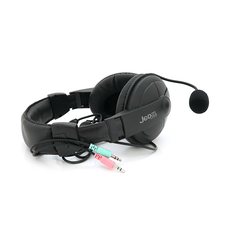 Навушники провідні Jedel JD-750, з мікрофоном, Black, Box Изображение