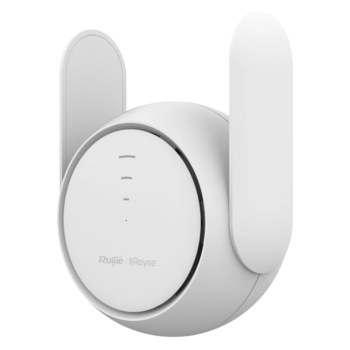 Двохдіапазонний Mesh Wi-Fi репітер Ruijie Reyee RG-EW1200R, 2.4 GHz/300 Mbps, 5 GHz/867 Mbps 128х102х60 мм Зображення