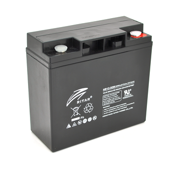 Акумуляторна батарея AGM RITAR HR1250W, Black Case, 12V 14.0Ah ( 181 х 77 х 167 ) 4.30kg Q4 Зображення
