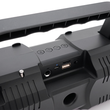 Колонки Kisonli K1 Bluetooth 5.1, 2x10W, 2400mAh, USB, DC: 5V/1A, Black, BOX, Q24 Изображение