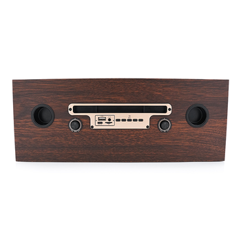 Колонка Kisonli G102 Bluetooth 5.3,Two microphone, 2х8W, 1800mAh, USB/TF/BT/AUX, DC: 5V, BOX, Brown, Q8 Зображення