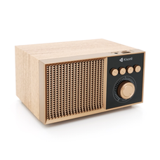 Колонка Kisonli G10 Bluetooth 5.0, 1х5W, 1200mAh, ≥90dB, USB/TF/BT/FM/AUX, DC: 5V/1A, Red-Wood, BOX, Q50 Зображення