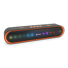 Колонка Kisonli LED-915 Bluetooth 5.0, 2х5W, 1200mAh, USB/TF/BT/FM/AUX, DC: 5V/1A, Orange, BOX, Q30 Зображення
