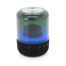 Колонка Kisonli LP-3S PLUS Bluetooth 5.0, 1х8W, 1200mAh, USB/TF/BT/AUX, DC: 5V/1A, Black, BOX, Q60 Изображение