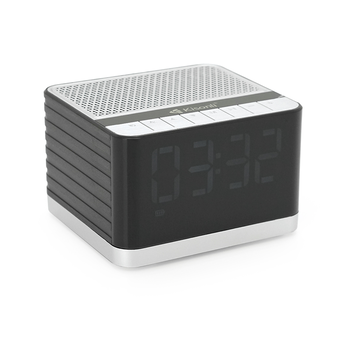 Колонка Kisonli G8 Bluetooth 5.0, 1х5W, 2000mAh, USB/TF/BT/FM/AUX/LCD/Clock, DC: 5V/1A, Black,, BOX, Q40 Зображення
