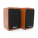 Колонки Kisonli X23BT, 2x5W, USB/AUX/BT, DC: 5V/1-2A, Wooden, BOX, Q12 Изображение
