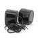 Колонки 2.0 Kisonli X11 для ПК та ноутбука, USB + 3.5mm, 2x3W, 20Hz-20KHz, DC: 5V, Black, BOX, Q60 Зображення