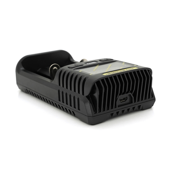 Зарядний пристрій універсальний Nitecore Digicharger UMS2, 2 канали, LCD дисплей, підтримує Li-ion, Ni-MH та Ni-Cd AA (R6), ААA (R03), С (R14) Изображение