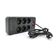 Мережевий фільтр Meilepai F33U, 6 розеток EU + 4 USB + 2 PD, кнопка включення з індикатором, 2 м, 3х0,75 мм, 2500W, Black, Box Зображення