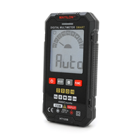 Мультиметр Mayilon HT-125B. Вимірювання: V, A, Ω, C, F, %, NCV. Функції: True RMS, продзвонювання, тест діодів (включаючи світлодіоди), детектор фази (LIVE). Изображение