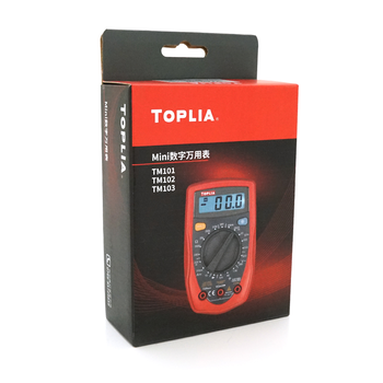 Мультиметр TOPLIA TM101 Вимірювання: V, A, R Зображення