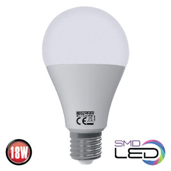 Лампа А60 PREMIER SMD LED 18W 4200K E27 1600Lm 175-250V Зображення