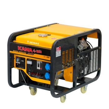 Генератор бензиновий KGL13500FE, 1-фазний 230V, 50Hz, 13.75kVA/11kW, бак 25 л, витрата 3,75 л/год, пуск: ручний/стартер, 930х555х580 мм, 144 кг Изображение