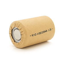Акумуляторна батарея для шуруповерта Ni-Cd 4/5SC1200mAh 1.2V, 10C,23x32 mm Изображение