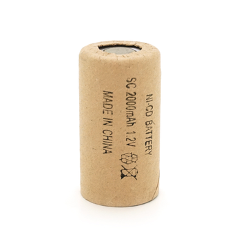 Акумуляторна батарея для шуруповерта YT-2000, Ni-Cd SC2000mAh 1.2V, 10C, 23x43 mm Зображення